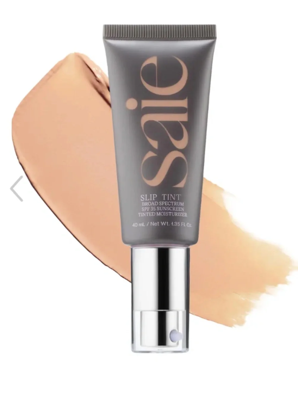 Saie Slip Tint – Lightweight Tinted Moisturizer with Mineral Zinc SPF 35